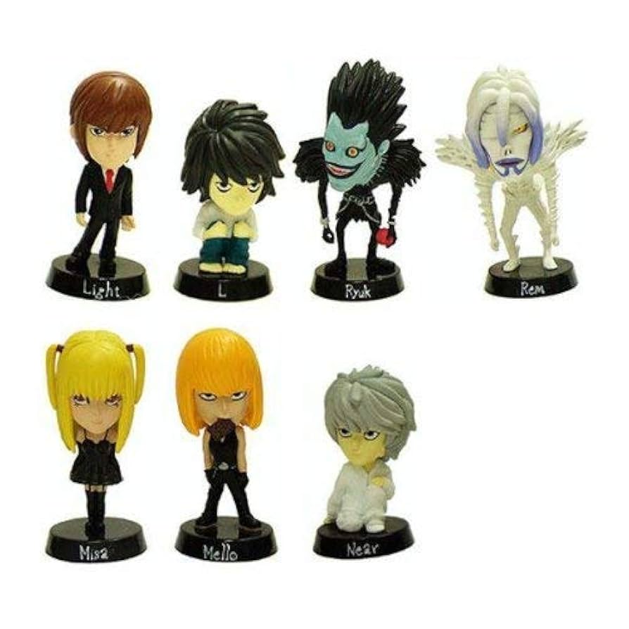 【フィギュア付】DEATH NOTE complet set※専用ボックス入り Death Note Figure Collection Shinigami Set Ryu, Rem